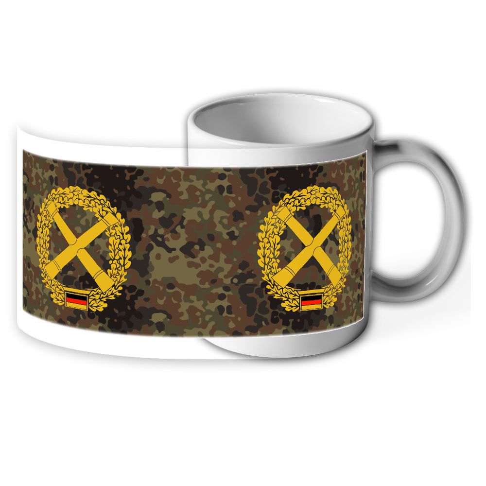 Panzerartillerie Grenadier Bataillon Truppe Bundeswehr Einheit - Tasse #1966