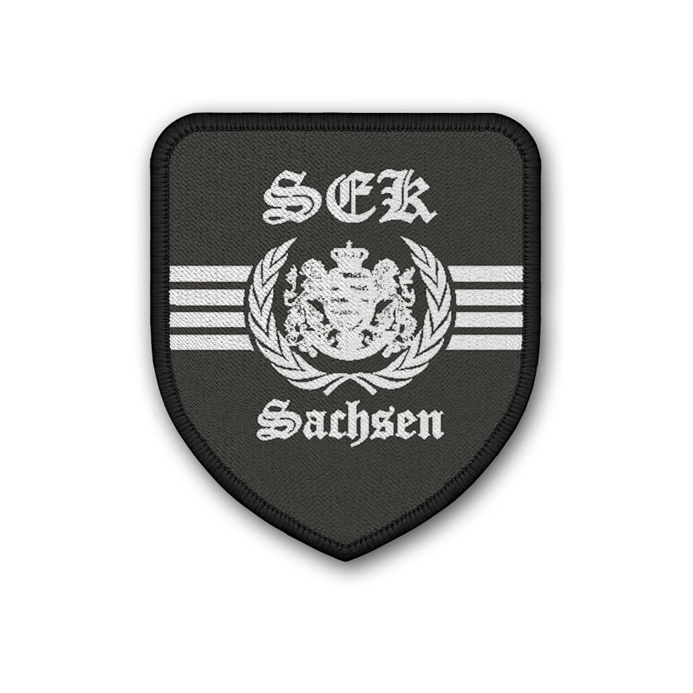 Patch SEK Sachsen Spezialeinsatzkommando Logo Polizei Auto Sitz Symbol  #23700