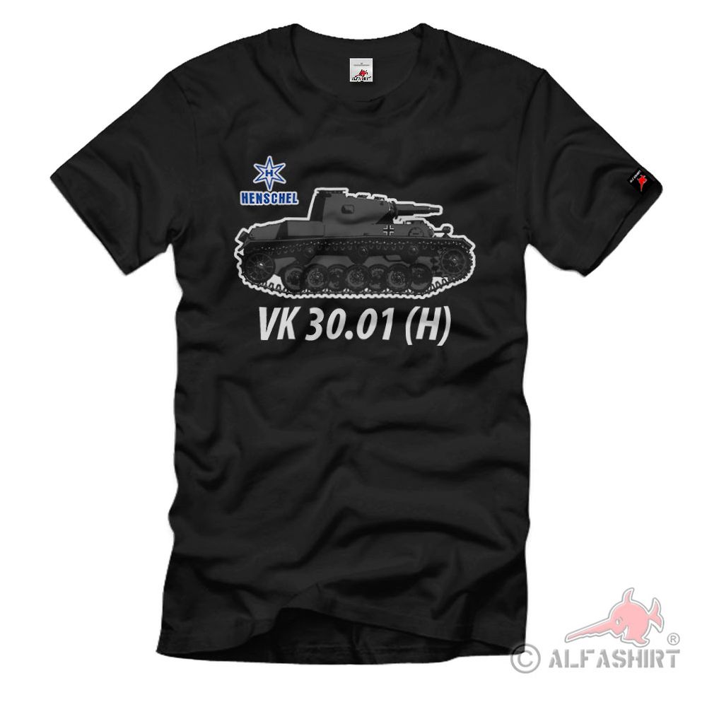 VK 30.01 H Panzer Prototyp Henschel VK30 Wanne Turm T-Shirt #40946