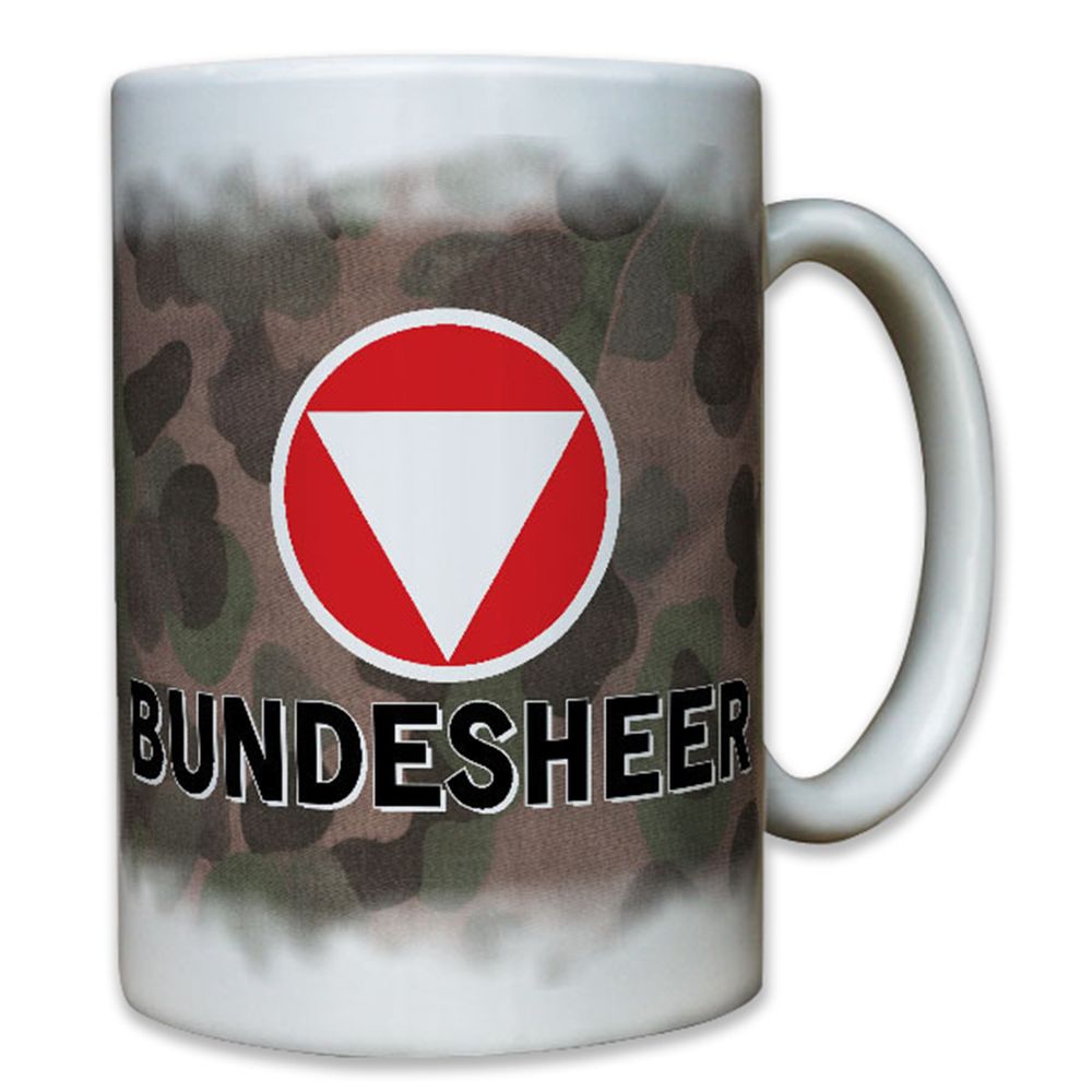 Bundesheer Erbsentarn Österreich Armee Heer Wappen Korkade Ostmark  Tasse #8040
