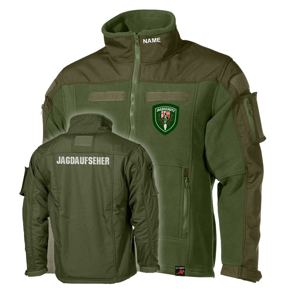 Fleecejacke Jagdschutz RP Bundesjagdgesetz Jagdgesetz Bundesland Schutz #46089