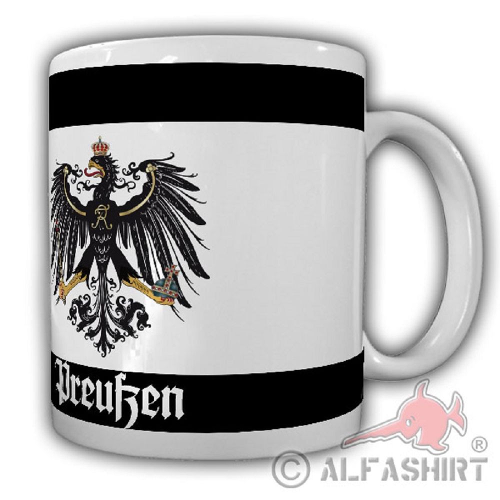 Prussia Flag Prussian Eagle Germany Frederick the Great Mug # 20082