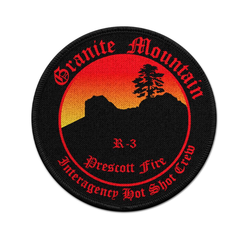 9cm Patch Granite Mountain Interagency Hotshot Crew Fire R-3 Logo Arizona #33295