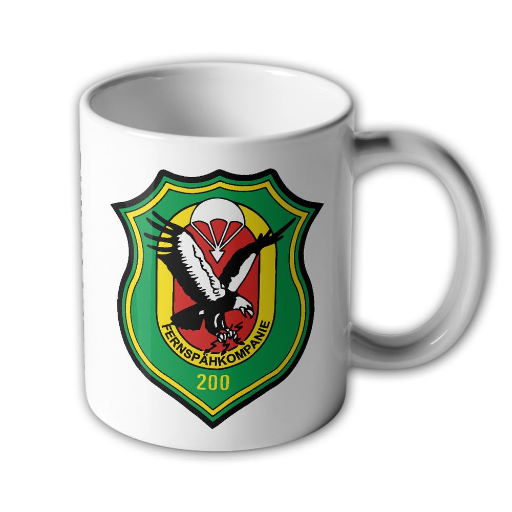 FeSpähKp 200 personalized long range reconnaissance company coat of arms BW #44793