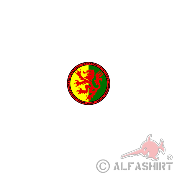 Sticker Sir William Marshal Logo Earl of Pembroke Knight 7x7cm A3461