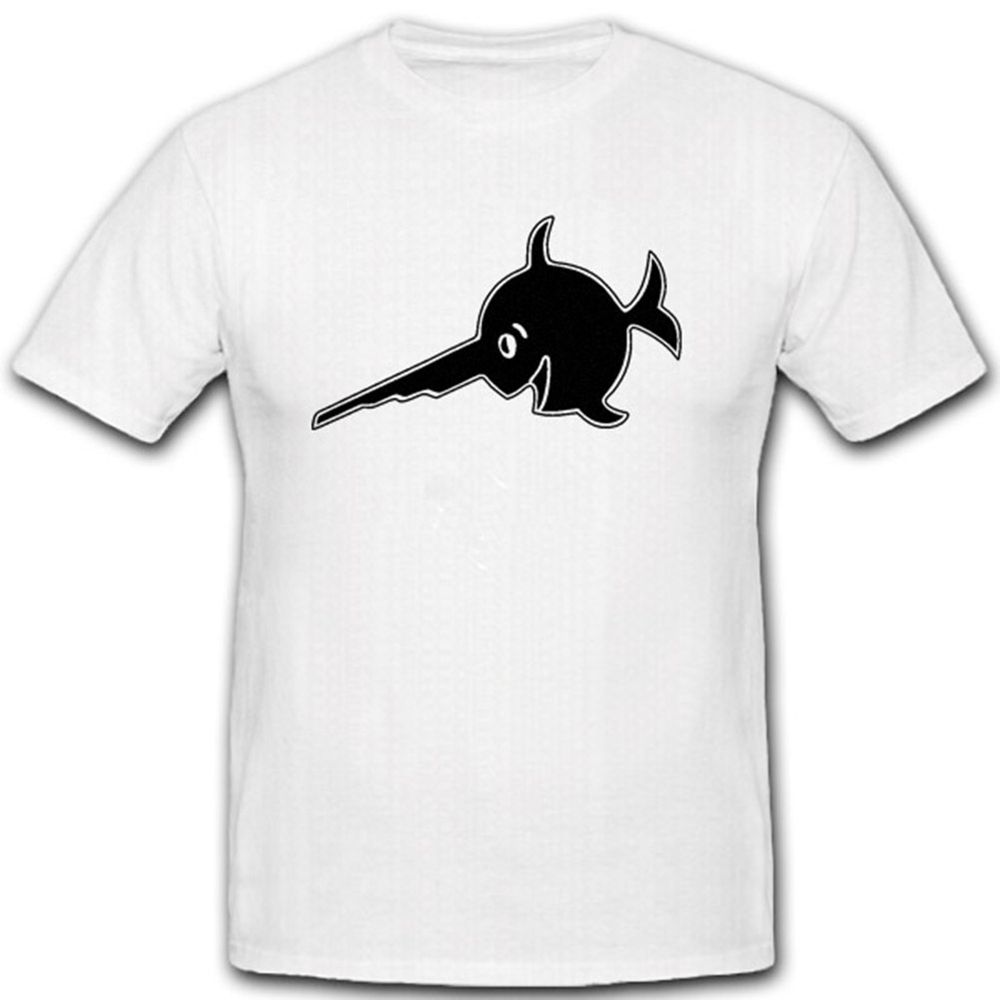 Wappen Abzeichen WK Sägefisch Deutschland U Boot- T Shirt #3845