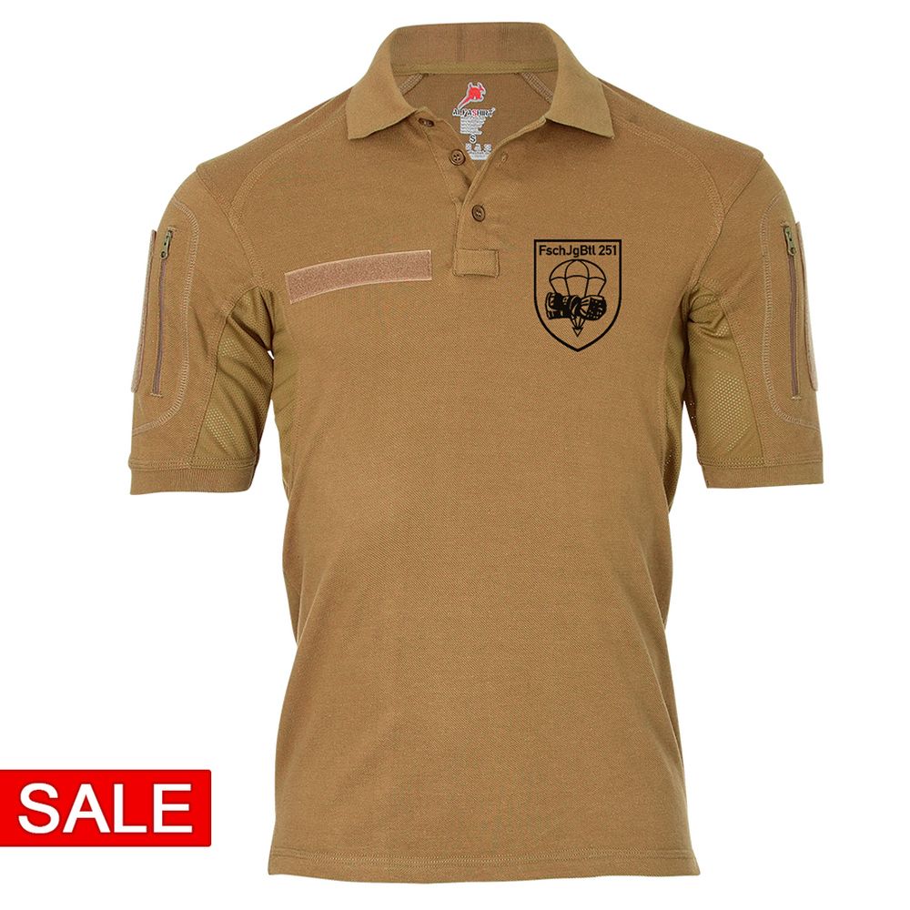 SALE Tactical Polo Gr. XL - FschJgBtl 251 #R706