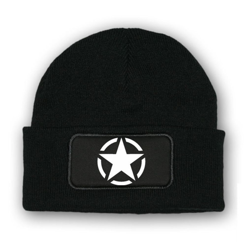 * Mütze / Beenie -Mütze Allied Star Us Army Stern Wappen Wk Winter Fell #7015