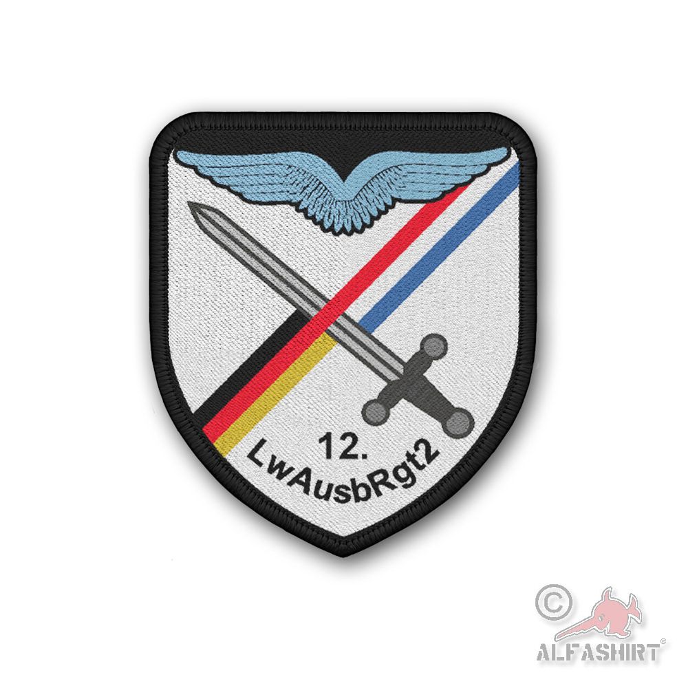 Patch 12 Luftwaffenausbildungsregiment LwAusbRgt 2 LW Grundausbildung #45811