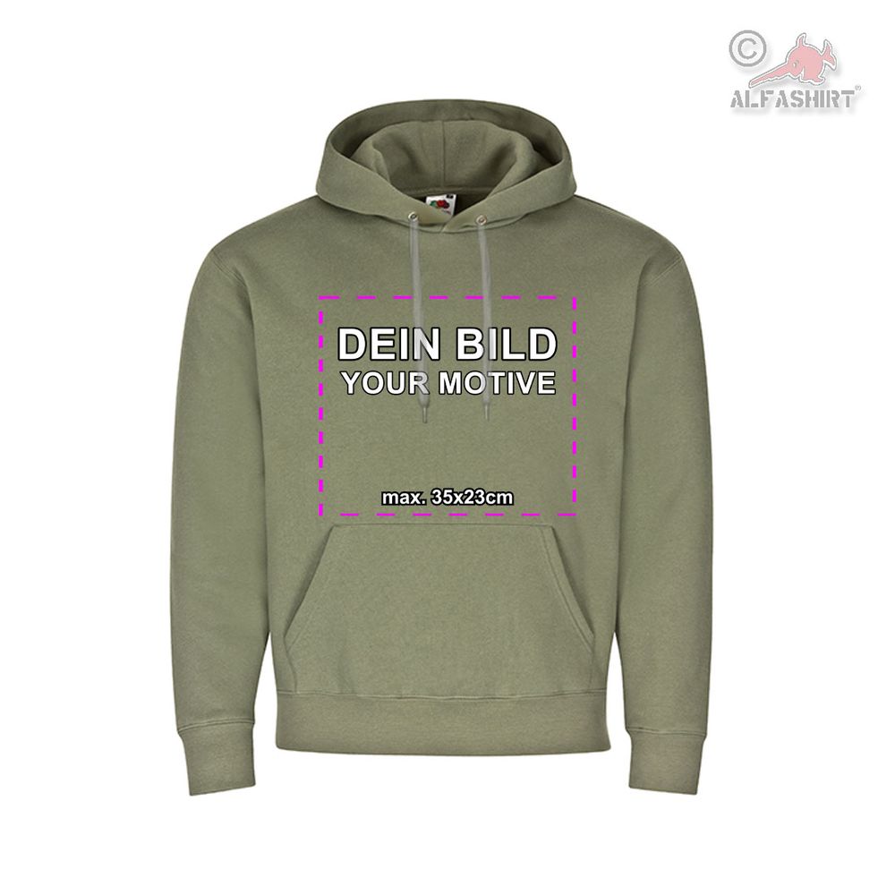 Hoodie mit deinem Bild 