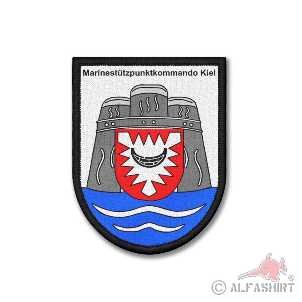 Patch Marinestützpunktkommando Kiel Bundeswehr Marine Schleswig-Holstein #42111
