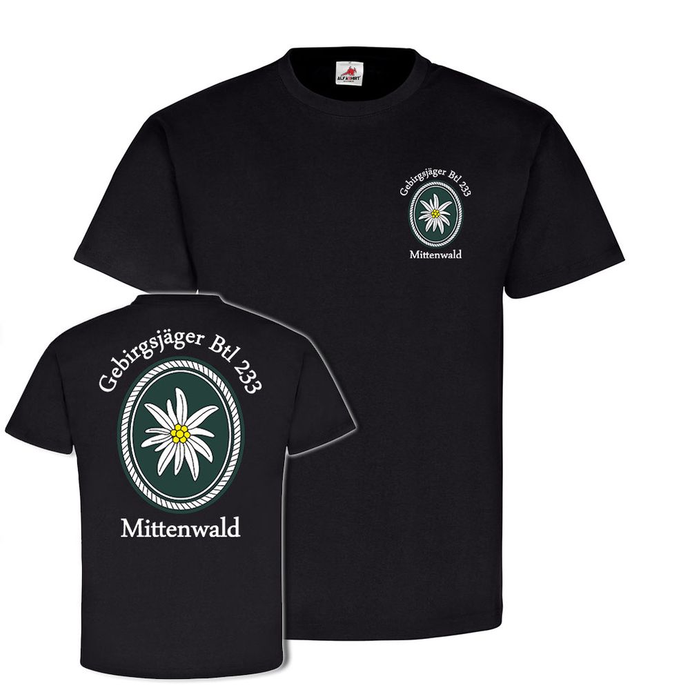 Gebirgsjäger Btl 233 Mittenwald GebJgBtl Bundeswehr Edelweiß Wappen #25144