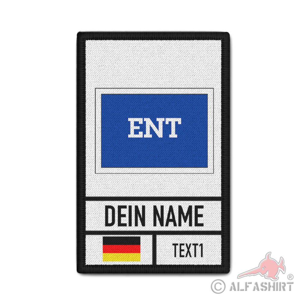 Rank Patch personalisierbar Hilfswerk Einsatznachsorge Kräfte #43364
