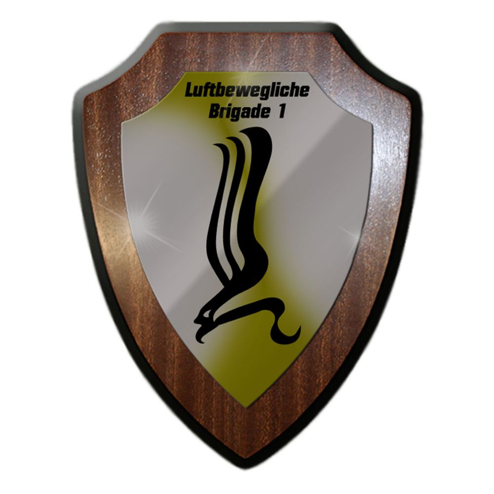 Wappenschild Luftbewegliche Brigade 1 LBwglBrig Bundeswehr Heer Stab #32773