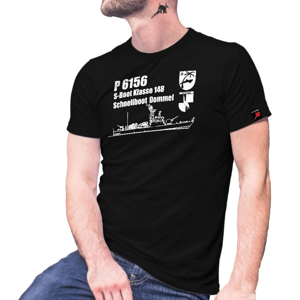 Schnellboot S56 Dommel S-Boot Klasse 148 Bundesmarine Bundeswehr T-Shirt#27826