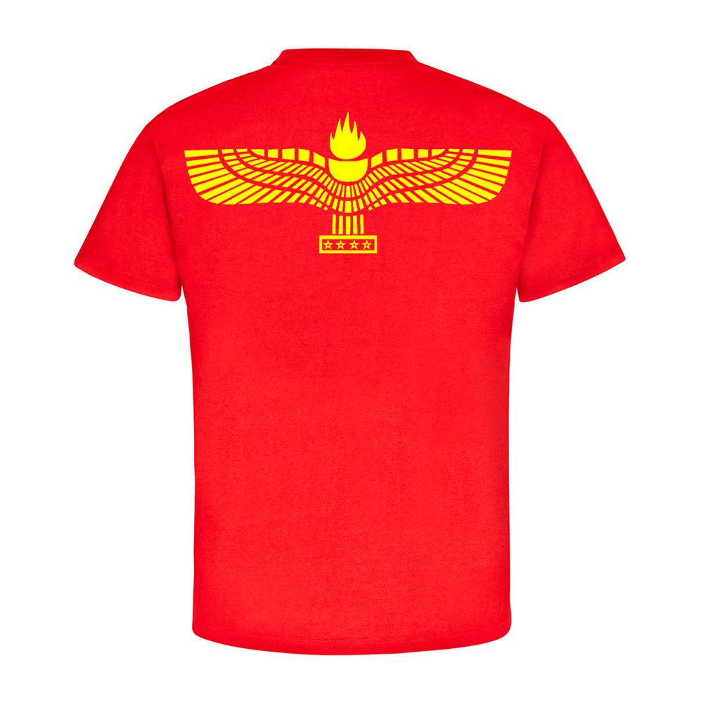 Aramäische Flagge Flag Wappen Abzeichen Emblem Land - T Shirt #3633