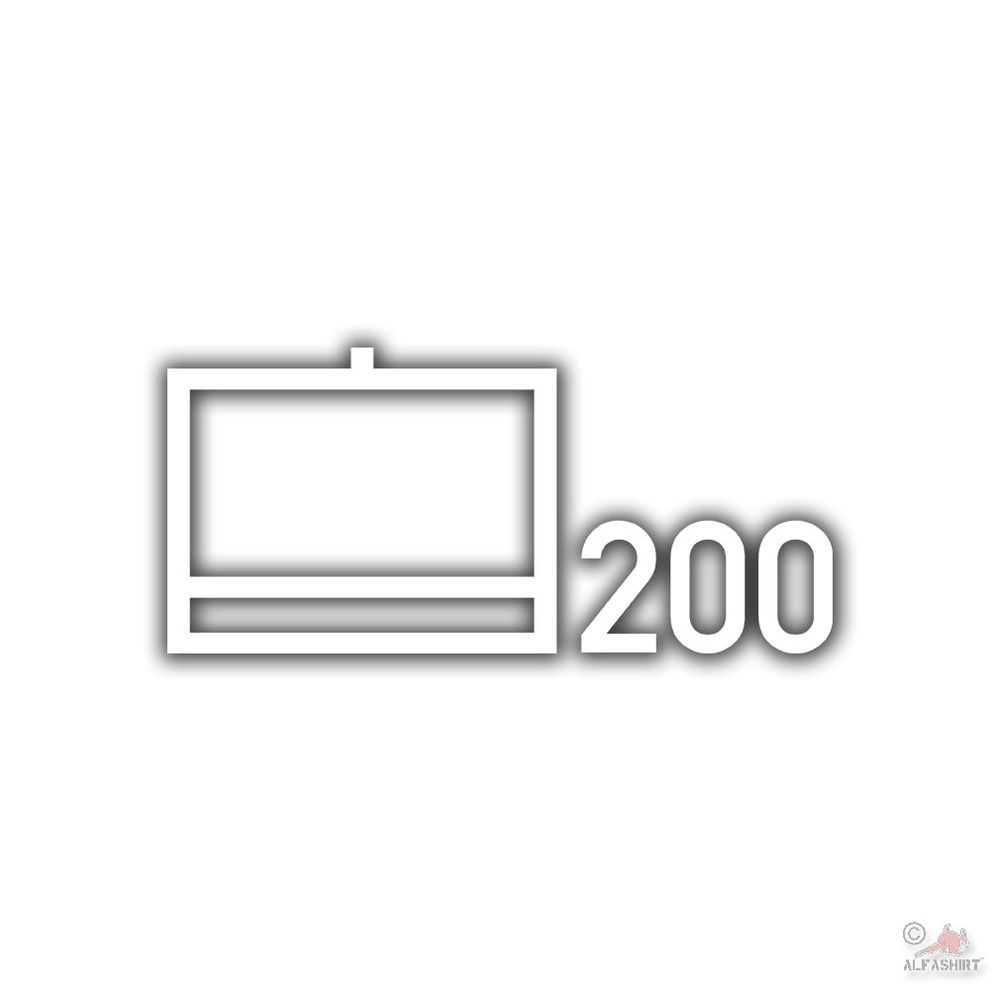 Sticker Tactical Characters NschKp 200 replenishment BW Unna 14x30cm # A4648