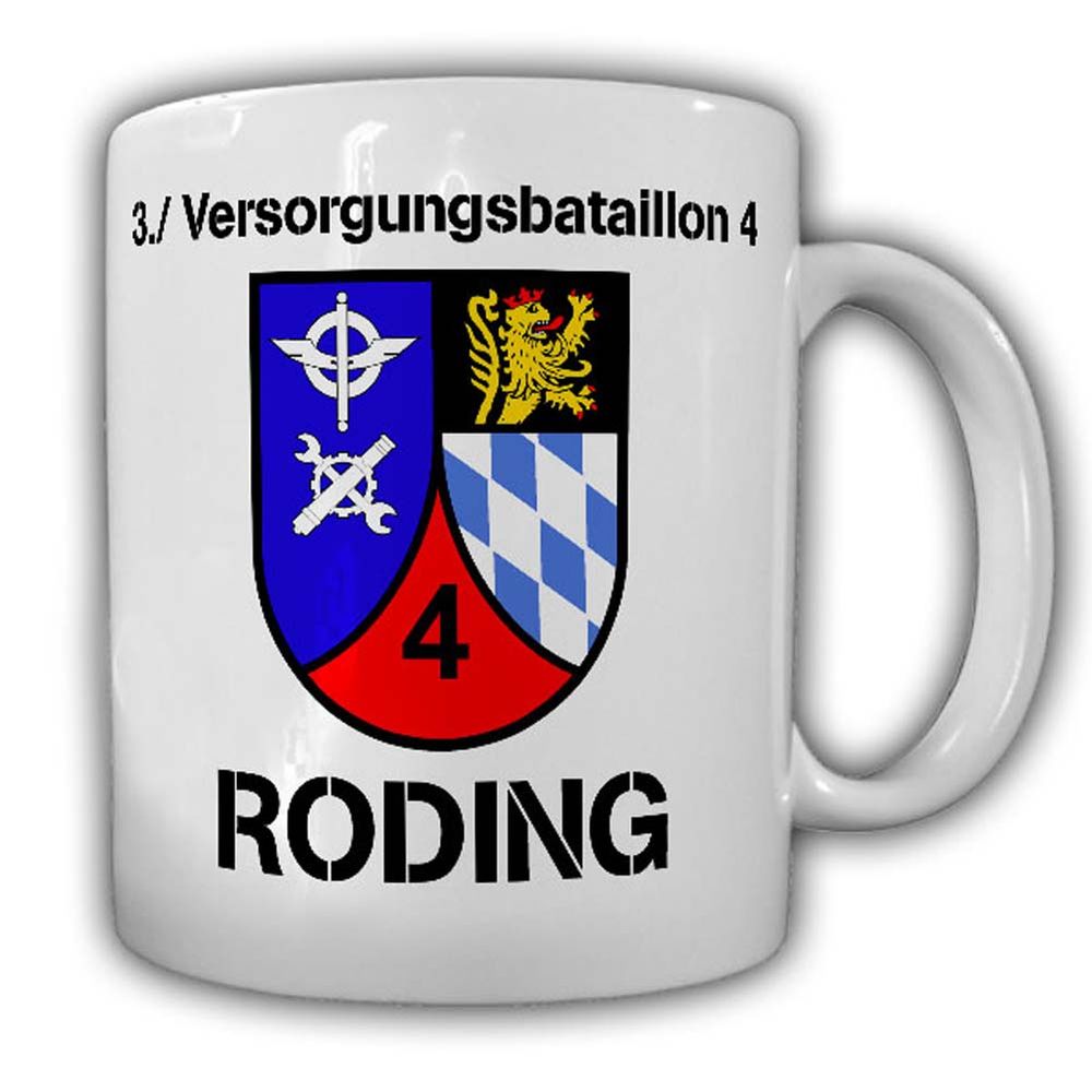 Tasse 3 Kompanie Versorgungsbataillon 4 VersBtl BW Roding Zug #24749