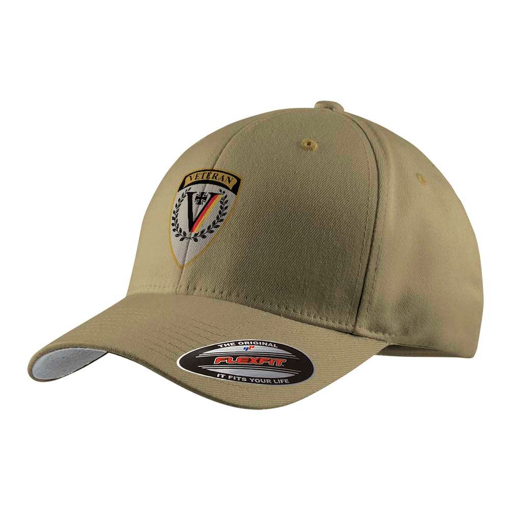 Flexfit BW Veteran Kappe Bundeswehr Einsatz Soldat treu gedient#47509