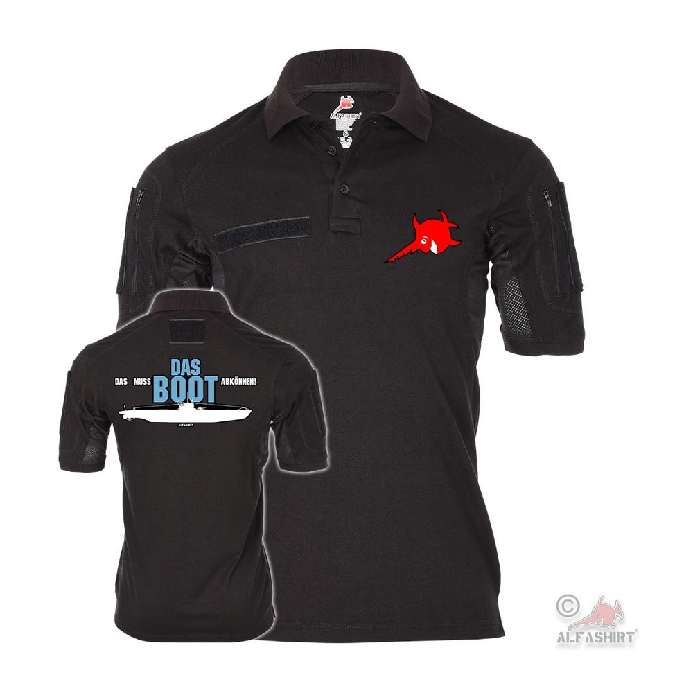 Tactical Polo Das muss das Boot abkönnen! U-Boot Typ VII-C  U96 Poloshirt#37802