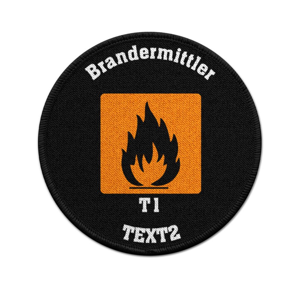 Aufnäher personalisierbar Brandermittler Polizei Brandursachenermittlung #39744