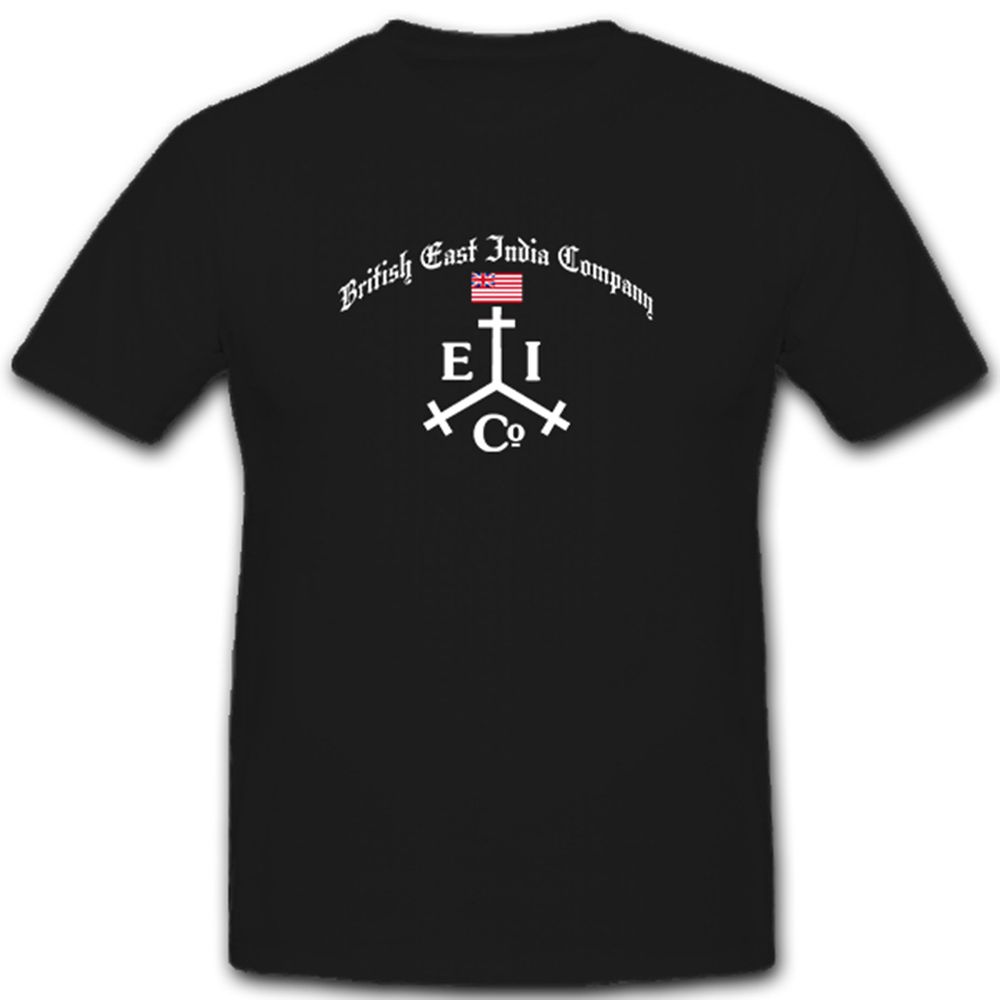 British East India Company Siegel Abzeichen Wappen Emblem - T Shirt #11214