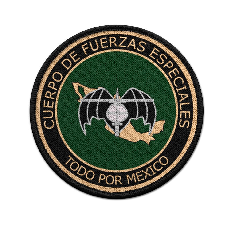 Patch Cuerpo de Fuerzas Especiales Special Forces Mexican # 33710