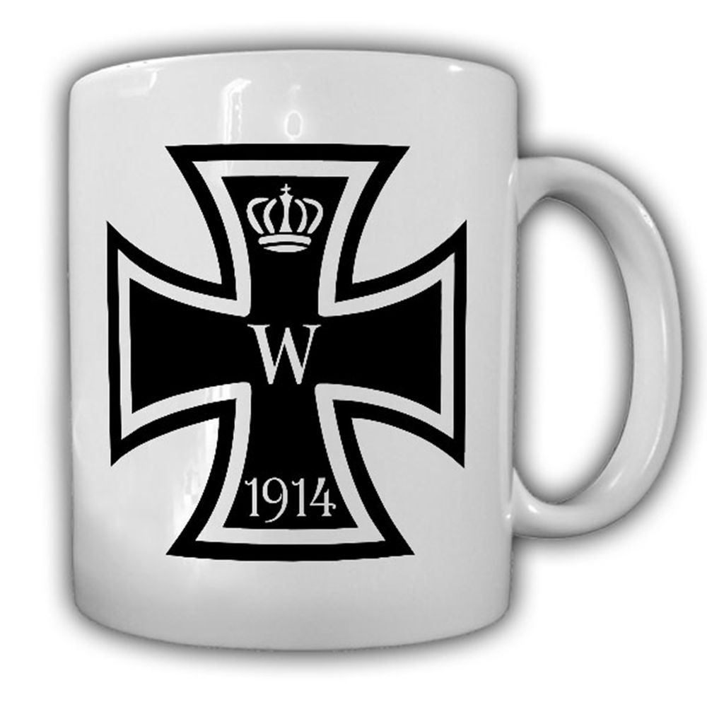 Eisernes Kreuz 1914 Wk Deutschland Orden Abzeichen EK Tasse #14183