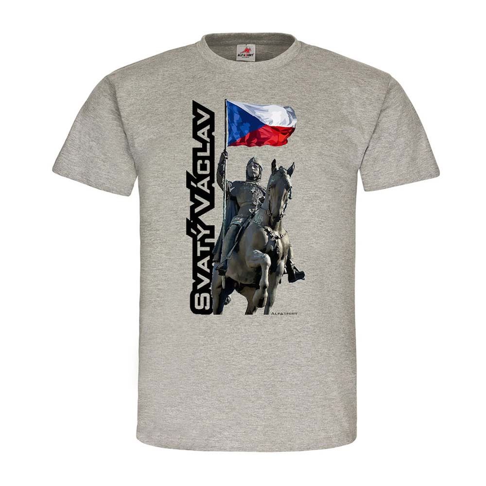 Svatý Václav Wenzel von Böhmen König Heinrich I Prag Tschechisch T-Shirt #23953