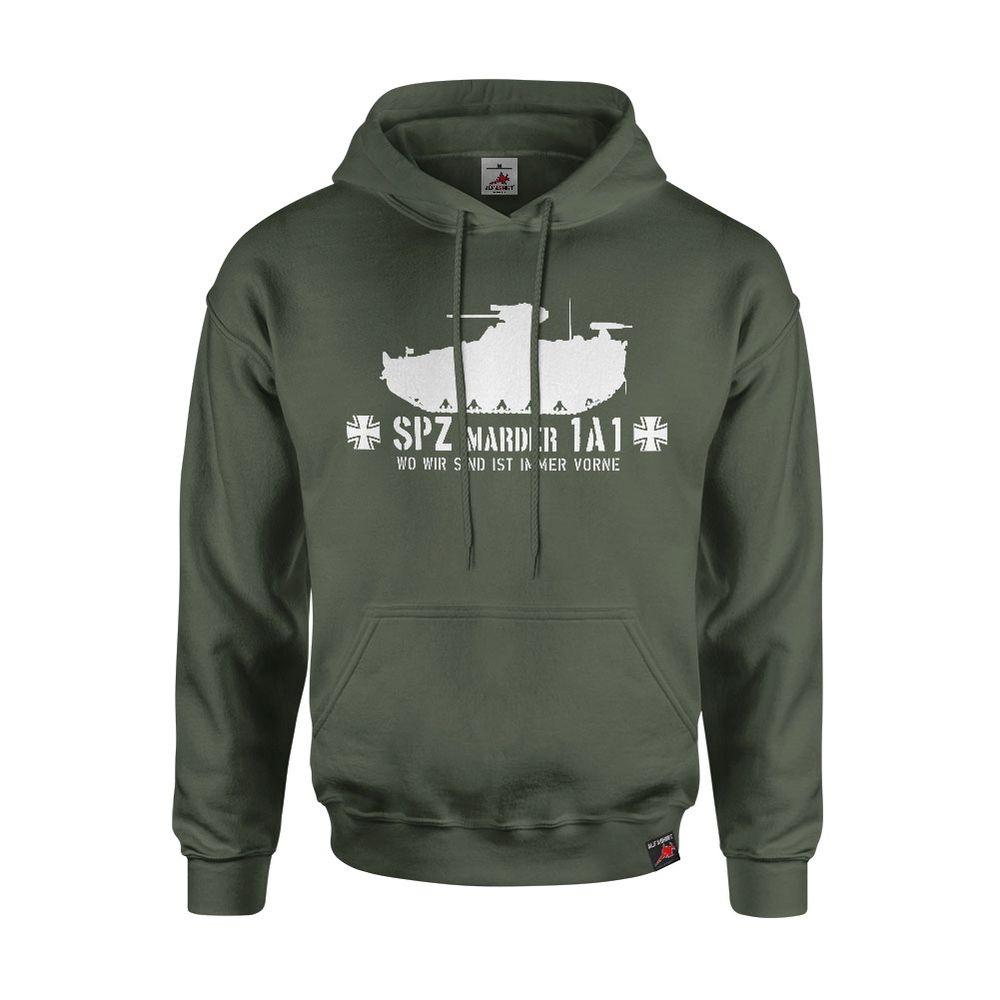 Spz Marder 1A1 Armored Infantry Tank Panzergrenadier - Hooded Sweater # 25995