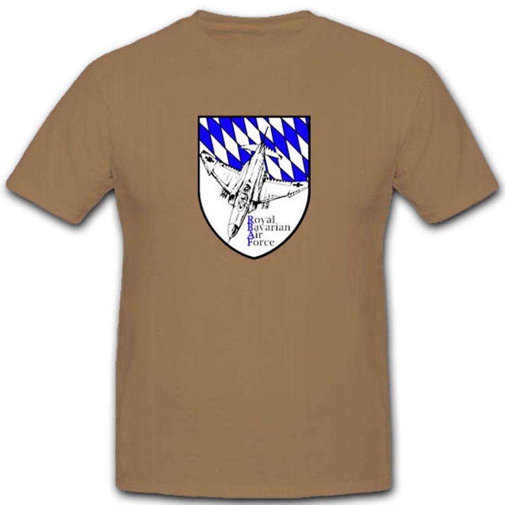 Royal Bavarian Bayern Air Force Germany RBAF Fun - T Shirt #3147