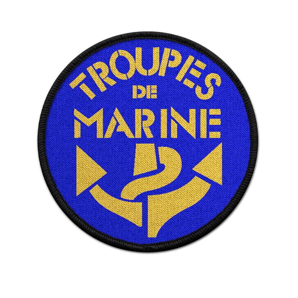 Patch Troupes de marine Battle of Bazeilles French Army Badge # 33639