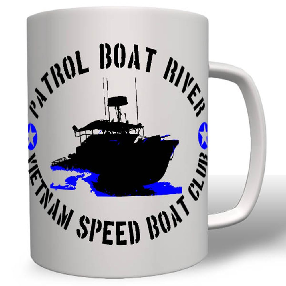 Patrol Boat River Vietnam Speed Boat Club Us Army Nam Vietcong Pbr Mug # 16755