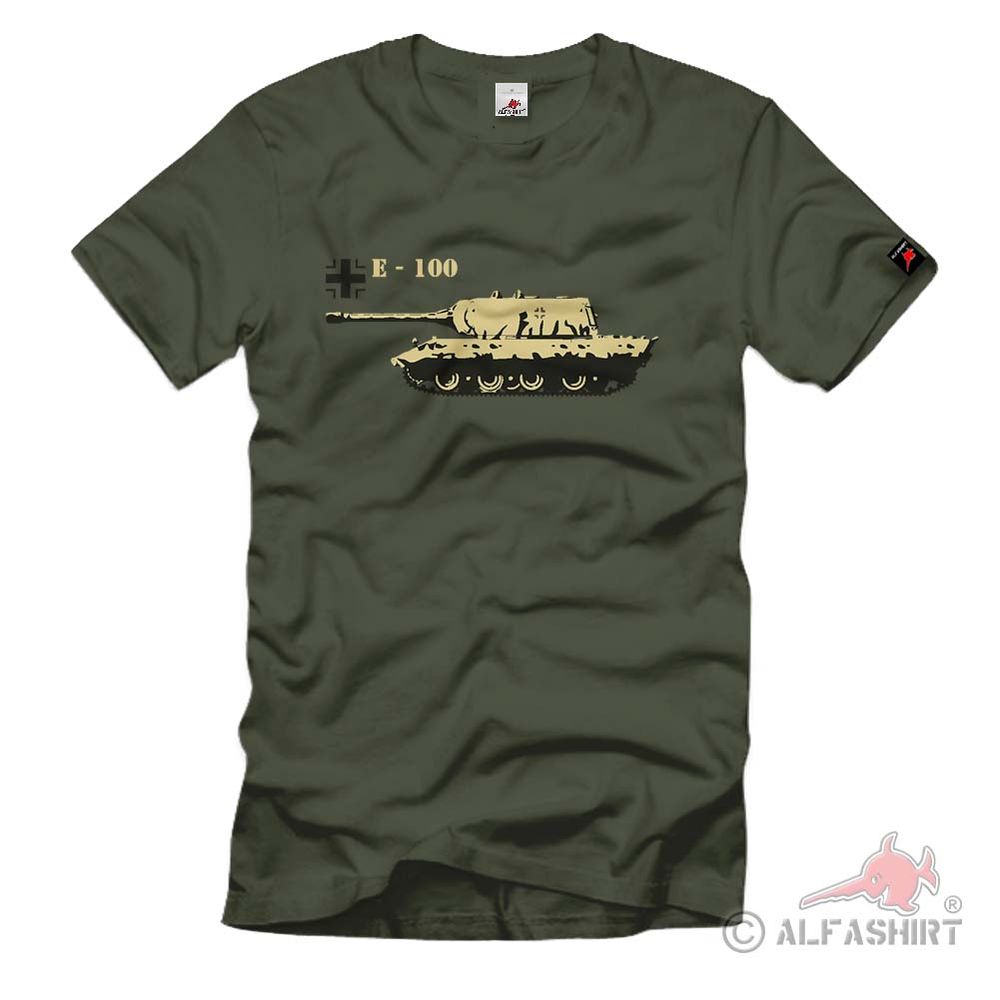 E100 Panzer Tank Berlin Kummersdorf Wh Prototype Panzerkampfwagen - T Shirt # 446