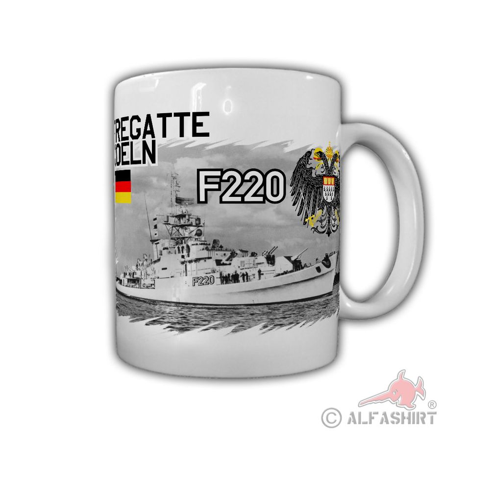 Fregatte Köln F220 Marine Bundeswehr Schiff Köln-Klasse - Tasse #26763