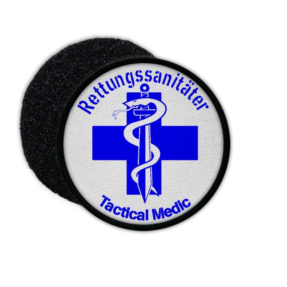 Patch Sanitäter Tactical Polizei BW Medziziner Doktor Einsatz #31386
