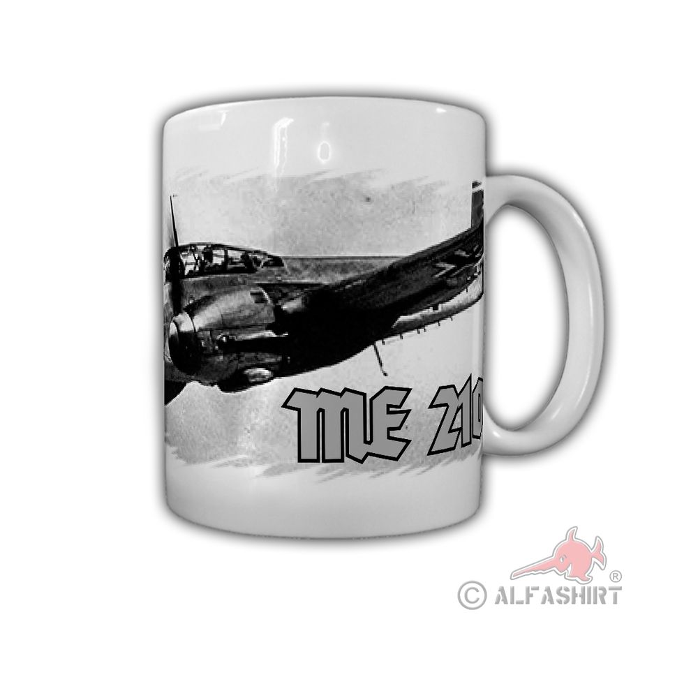 Me 210 Tarnung Kampfflugzeug WW2 German Messerschmitt Tasse #29188