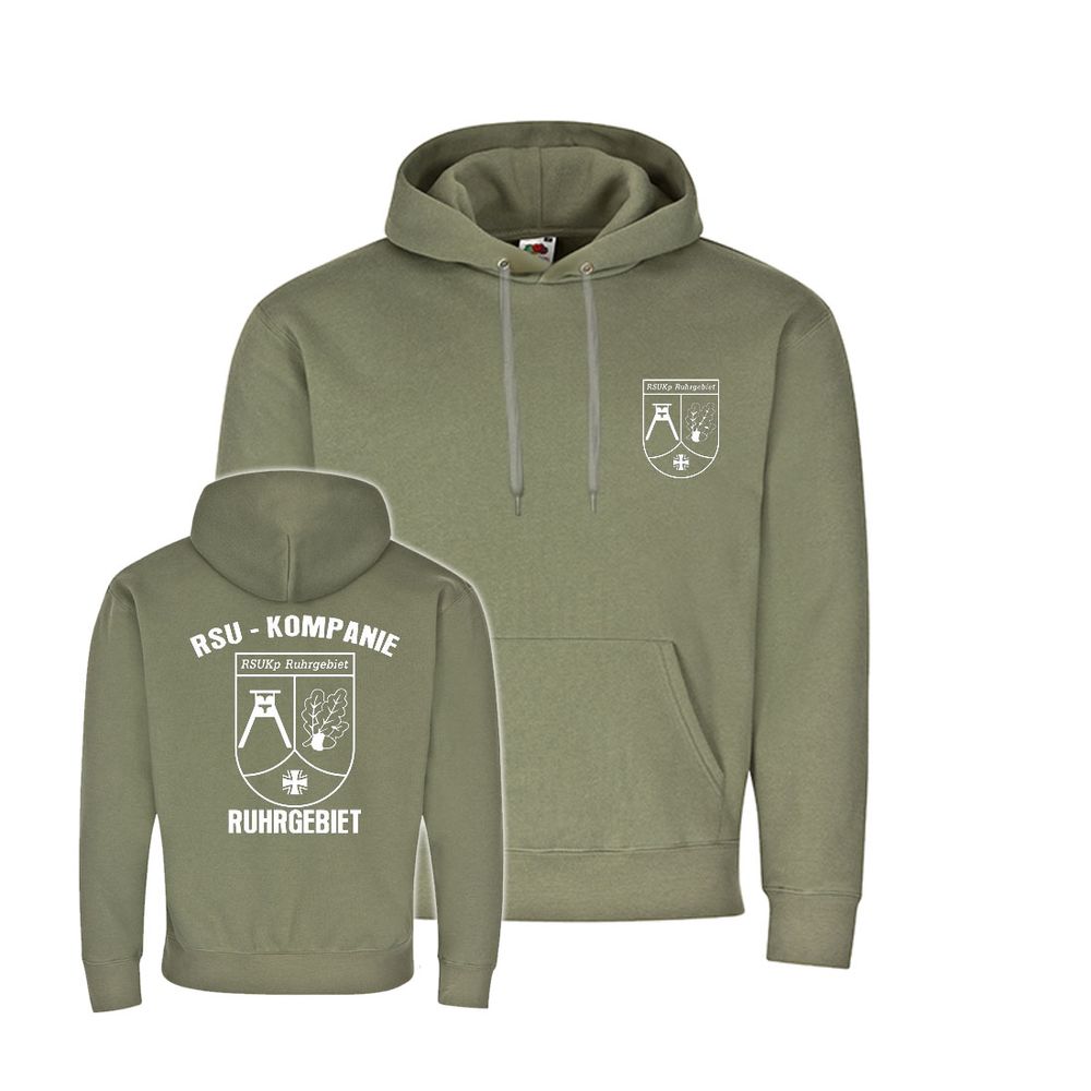 Hoodie RSU Kp Ruhrgebiet Regionale Sicherungs- und Kompanie  Pullover #32831