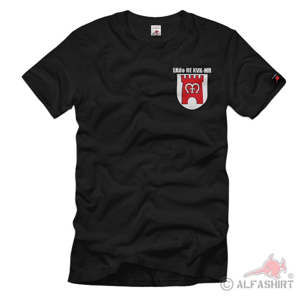 Lkdo HE KVK-MR Landeskommando Hessen Marburg Bundeswehr T-Shirt #21722
