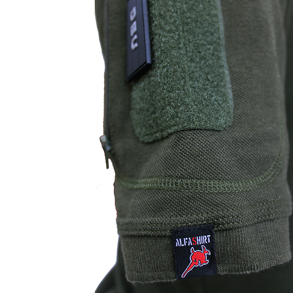 Tactical Polo Shirt Olive Combat Veteran e.V. Logo Merch Bundeswehr Military #47041