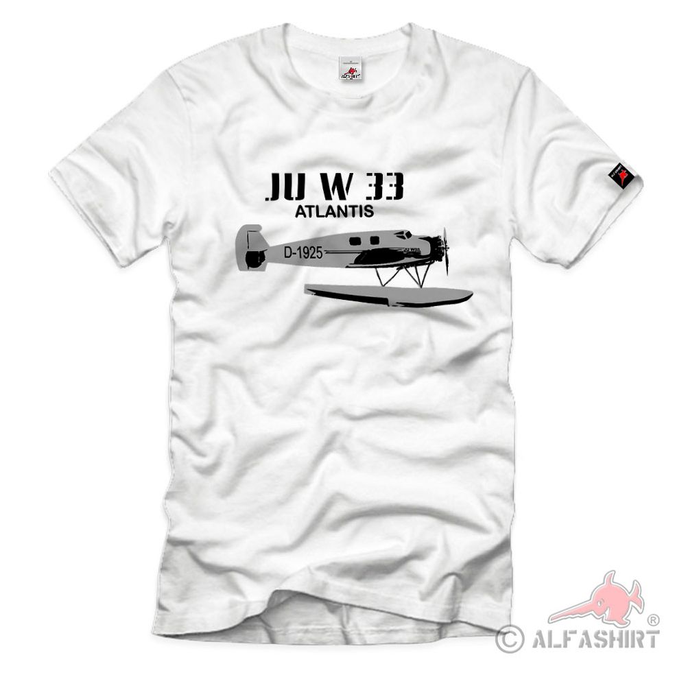 Ju W33 Atlantis Hans Bertman Atlantik Weltreise China - T Shirt #15381