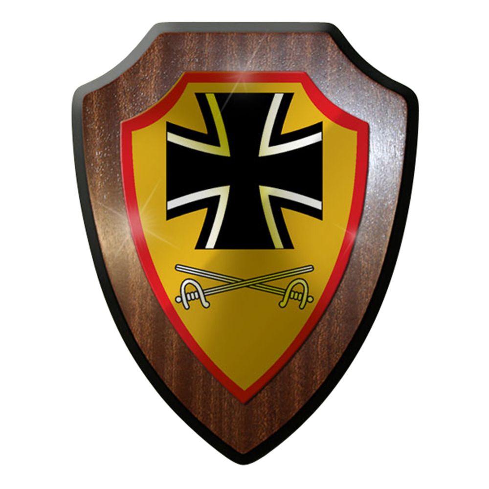 Wappenschild / Wandschild -Heeresunteroffizierschule 1 Bundeswehr Münster #7315