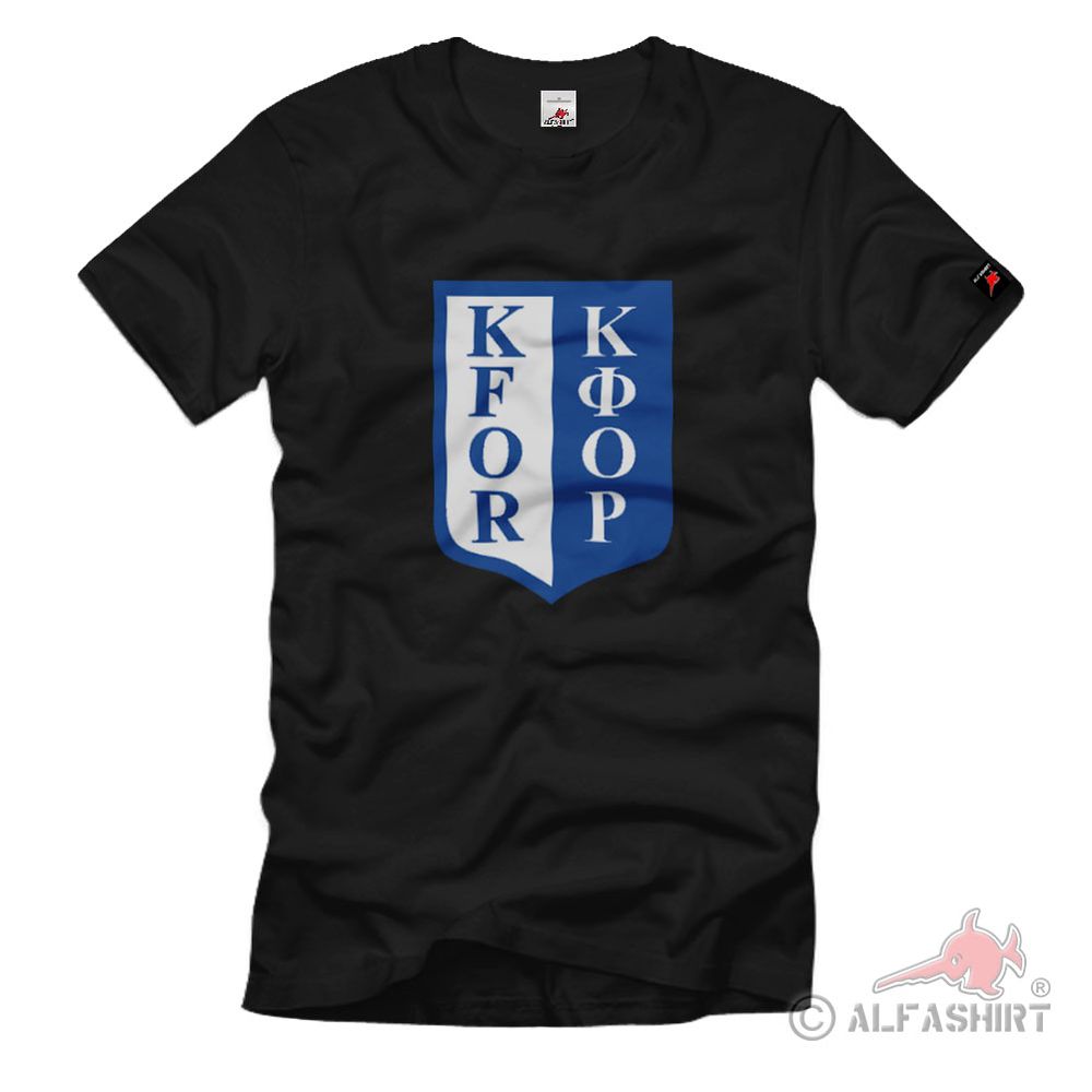 Kfor Armee Militär Bundeswehr Einheit Albanien Kosovo Krieg T Shirt #1918
