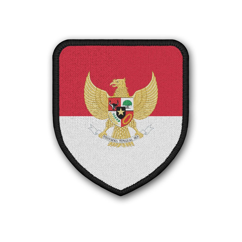 Patch Country Patch Indonesia Jakarta Eagle National Emblem Flag Patch #21939