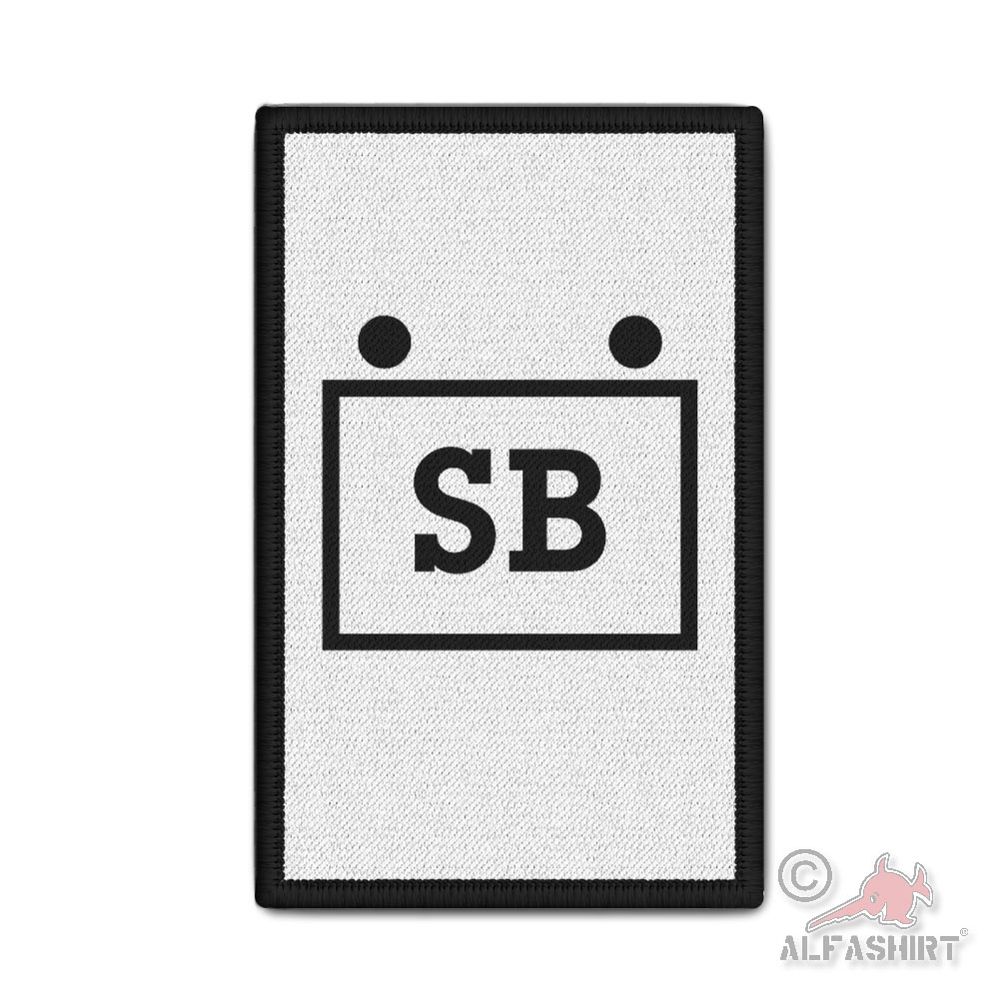 Rank Patch 9,8x6cm taktisches Zeichen Hilfswerk schwere Bergung SB #45604