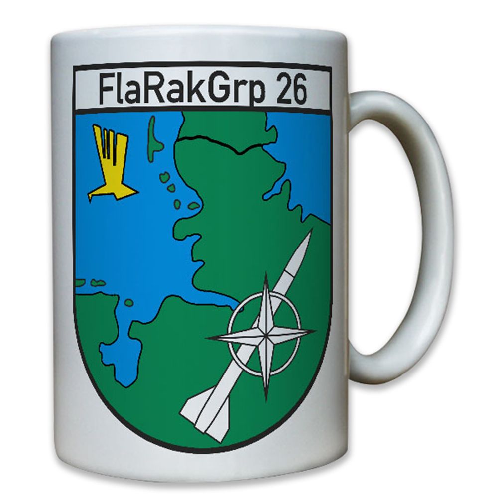 FlaRakGrp 26 Flugabwehrraketengruppe Rakete Bundeswehr Bw Luftwaffe  Tasse #8211