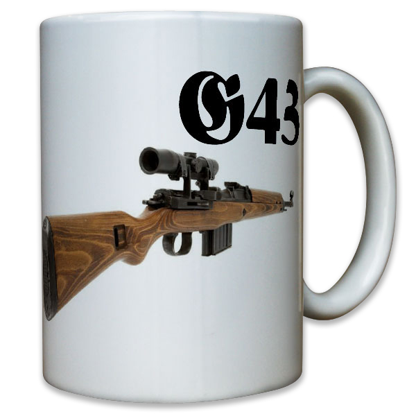 G43 Gewehr Karabiner Infanteriewaffe Infanterie Waffe Militär - Tasse #9920