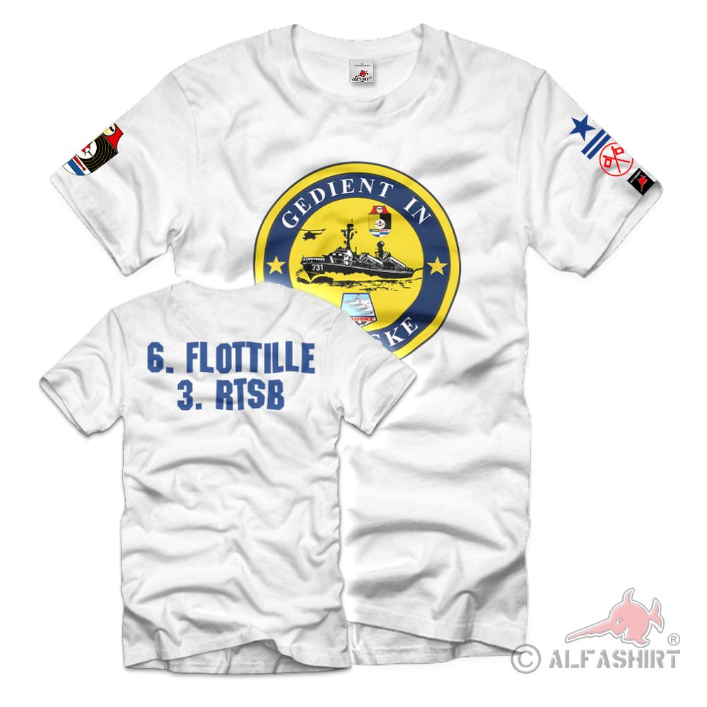 RSB 731 Giedient in Dranske Crew Signal Stabsmatrose T Shirt # 38801
