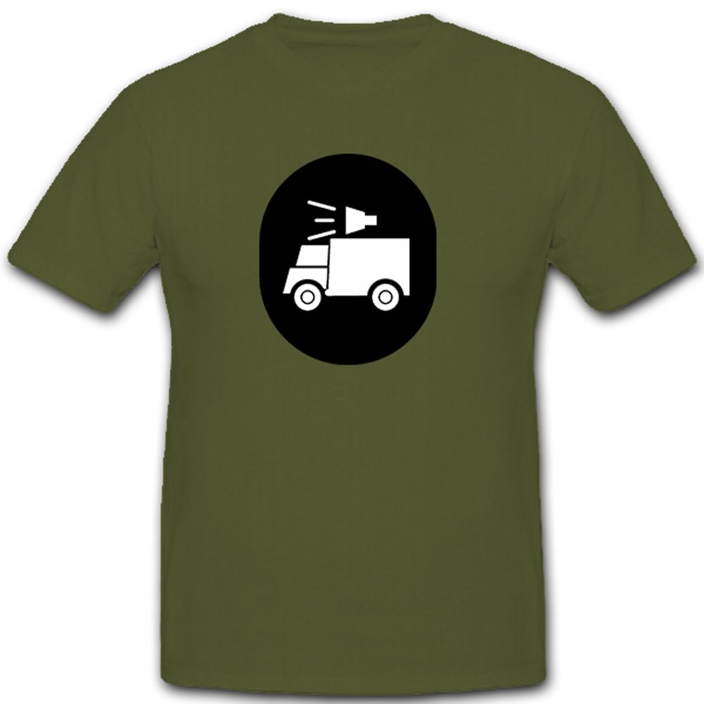 Audio Technician Emblem – NVA GDR Military Symbol – T-Shirt #7915