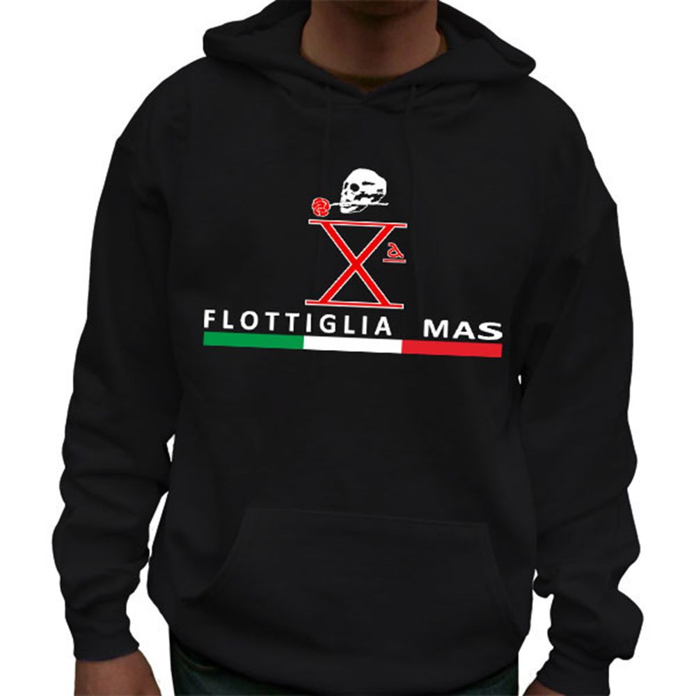 Flottiglia Mas Italien Kampfschwimmer Spezialeinheit - Kapuzenpullover #7618